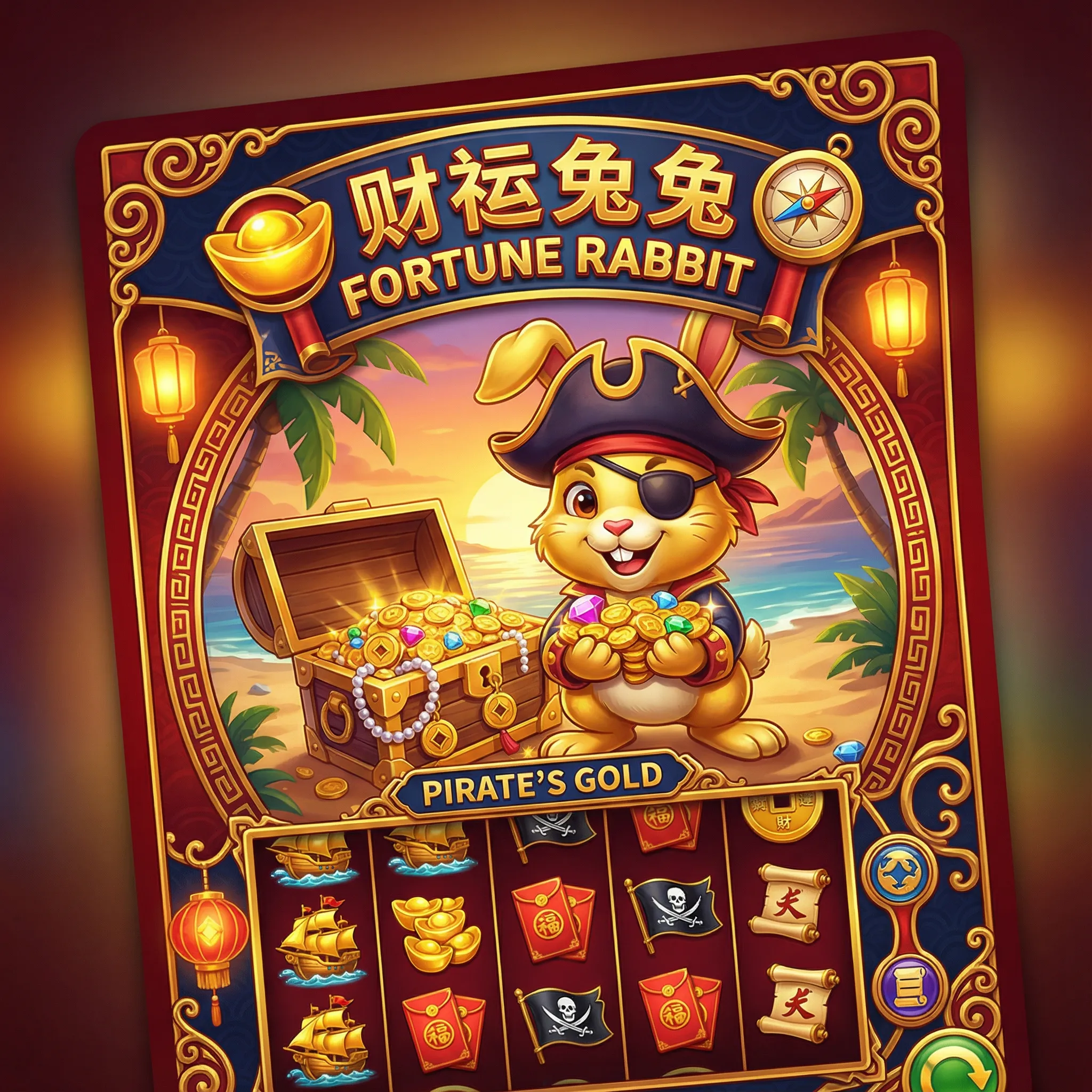 Fortune Rabbit - Slot da Sorte com Coelho Dourado